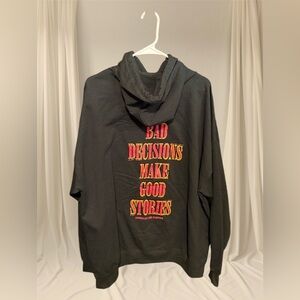 NWOT 3X ASSHOLES LIVE FOREVER HOODIE